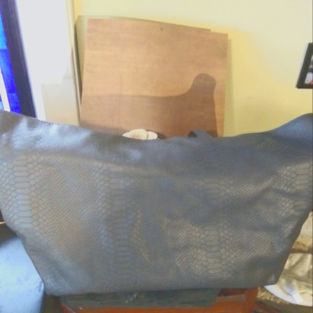 Large gray Bloomingdales tote